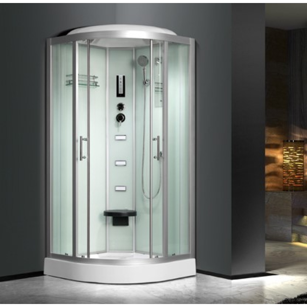 CABINA HIDROMASAJE RIGA 90x90 SAFETY GLASS