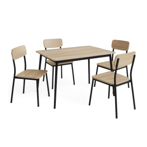 Conjunto XOBE negro-taupe