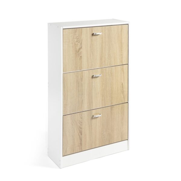 Zapatero AITANA taupe-blanco