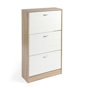 Zapatero AITANA blanco-taupe