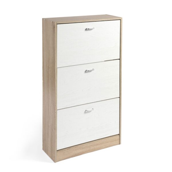 Zapatero AITANA blanco-taupe