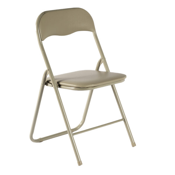 OUTLET – Silla plegable taupe