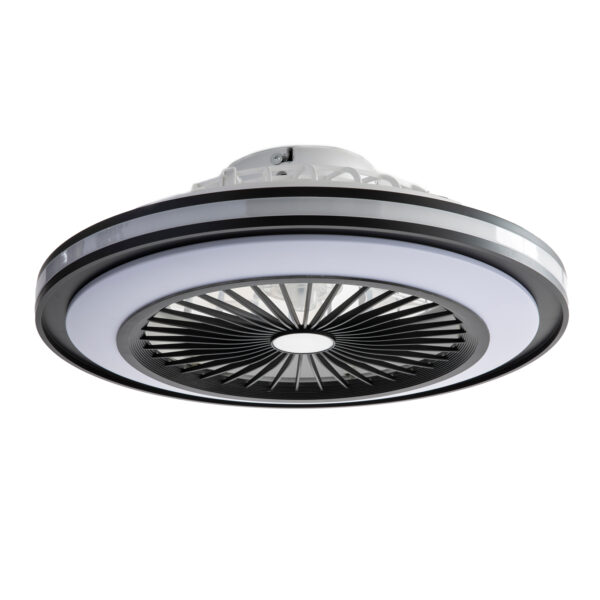 Ventilador RGB SLIM negro