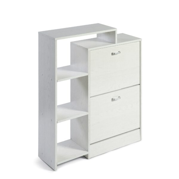 Zapatero-estantería AITANA blanco