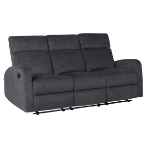 Sillón relax 3 plazas SOFT gris