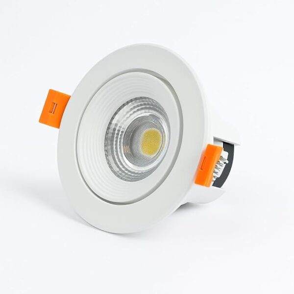Plafón LED ETNA empotrable blanco
