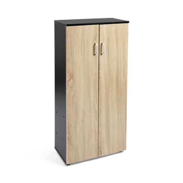 Zapatero-librería AITANA taupe-negro