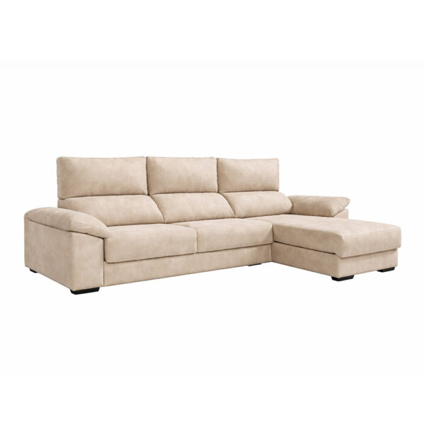 Sofá chaiselongue SLEEP crema