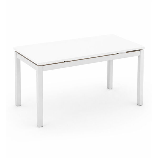 Mesa extensible ÁGORA blanca