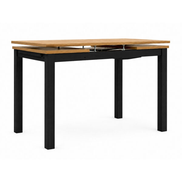 Mesa extensible ÁGORA negra – madera