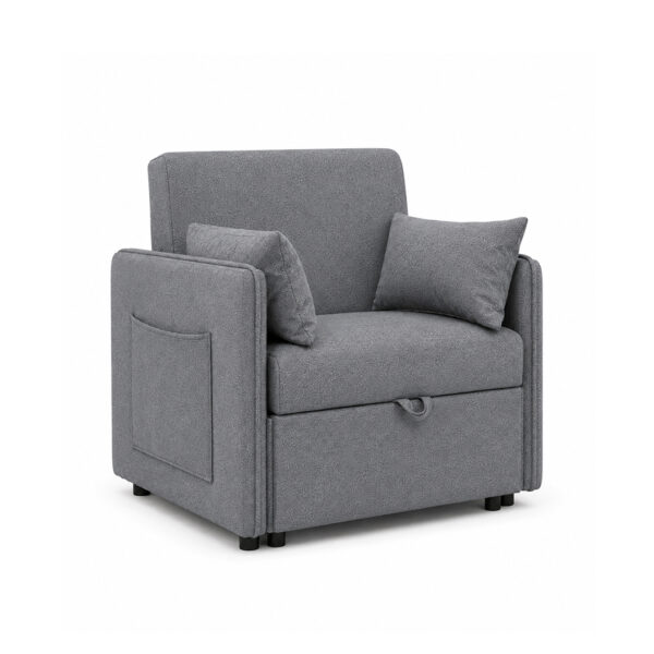 Sillón cama AVIS gris